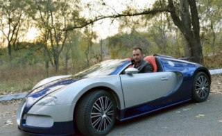  Tự chế Bugatti Veyron cửa cắt kéo 