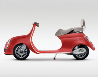  Biến ôtô mini thành xe scooter 