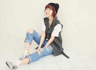 Boyfriend jeans cho cô nàng tinh nghịch!