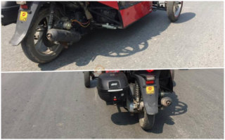 Sốc với chiếc SH độ 3 bánh độc nhất thế giới