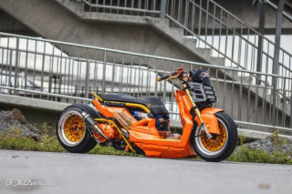 Zoomer X ấn tượng với bản độ quái vật đầy hầm hố