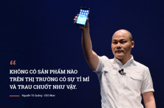 5 câu nói ấn tượng của CEO Nguyễn Tử Quảng trong sự kiện ra mắt Bphone 2017