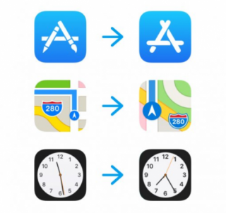 Apple thiết kế lại biểu tượng của một số ứng dụng chủ chốt trong iOS 11 trở nên ấn tượng hơn