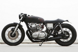  CB750K7 độ độc đáo - classbike không crôm 