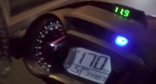 [Clip] Exciter 150 độ đạt maxspeed 170km/h