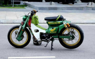Cub độ phong cách Bobber của dân chơi phượt thủ
