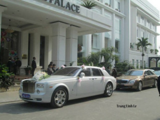 Dàn xe khủng trong đám cưới ở Thái Bình