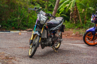 Đầy phong cách cùng chiếc Sonic 125 độ của dân chơi Thái