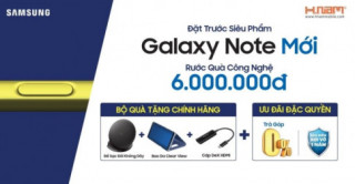 Giá Note 9 tại Việt Nam: 24,5 triệu và 29,5 triệu, và có thể nó không phải là Note 9