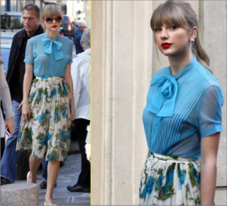 Học Taylor Swift khoe nét duyên