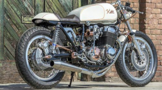 Honda CB750 tỏa sáng với đồng và crôm