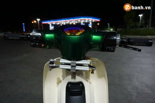 Honda Cub Fi độ đẹp đến ‘ bốc cháy ’ khi đọ dáng ở cây xăng
