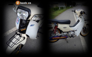 Honda Cub Fi độ nhỏ gọn với khối đồ hoàng tộc