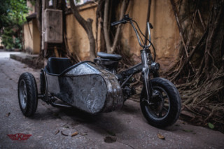  Honda Cub phong cách sidecar của thợ Việt 