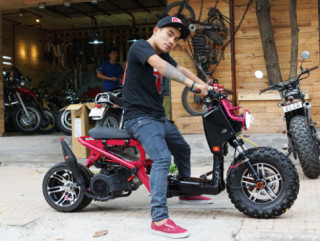  Honda Zoomer phong cách Transformers tại Sài Gòn 