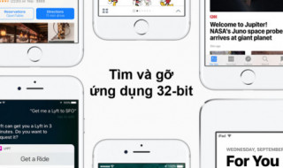 Hướng dẫn tìm và update hoặc gỡ bỏ ứng dụng 32-bit trên iOS 10.3