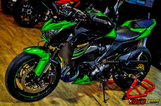 Kawasaki Z800 độ trong bộ giáp đầy kiêu sa trên đất Thái