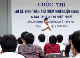  Lái xe sinh thái Honda EMC - thách thức lòng đam mê 