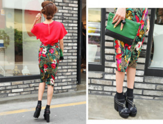 Mặc váy đẹp như cô gái Hàn