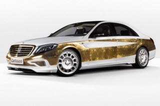 Mercedes-Benz S-Class dát 1.000 tấm vàng lá