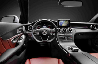  Mercedes tung ảnh nội thất C-class mới 
