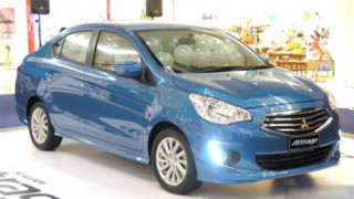 Mitsubishi Attrage - đối thủ của Honda City 