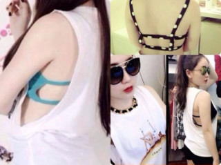 Mốt hở áo ngực đang hút phái đẹp trẻ tuổi