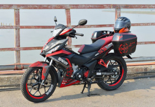 Ngẩn ngơ với Winner 150 theo trường phái Touring
