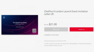 OnePlus 6 với cấu hình đỉnh sẽ ra mắt vào tháng 5