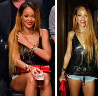 Rihanna khiến fan bóng rổ lóa mắt vì quá sexy