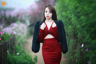 Sắc màu thời trang du xuân của bạn trẻ Hà Nội