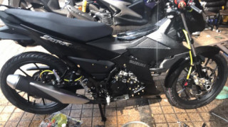 Sát thủ áo đen Satria 150 FI khởi đầu dọn nhẹ