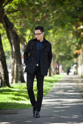 Style giản dị của chàng sinh viên 20 tuổi