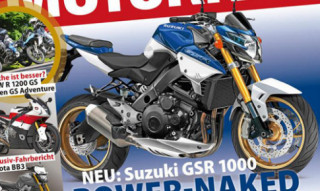  Suzuki GSR1000 - đối thủ Kawasaki Z1000 sắp ra mắt 
