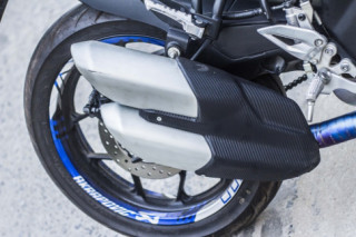 TFX độ pô Ducati lên tem Candy siêu chất