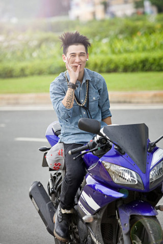Thời trang của anh chàng mê môtô