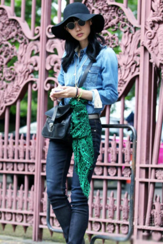 Thu sang ghi dấu phong cách nhờ jeans
