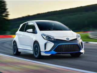  Toyota Yaris Hybrid-R concept xuất hiện đầy đủ 