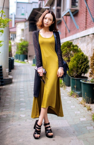 Váy maxi thách thức mùa nắng