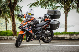 Winner 150 bản độ đậm chất touring của dân chơi Đà Nẵng