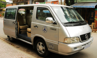  Ảnh Mercedes B100 độ nội thất kiểu limousine 