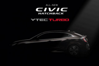 Honda Civic hatchback 2017 sắp ra mắt Đông Nam Á