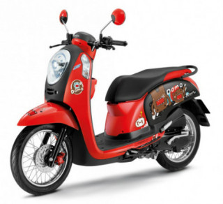 Honda Scoopy i Domo-kun giá 30,8 triệu đồng cho nữ sinh