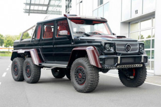  Mercedes G63 AMG nửa triệu đô độ sợi carbon đỏ 