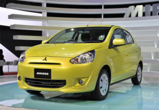  Mitsubishi có thể sản xuất Mirage phiên bản sedan 