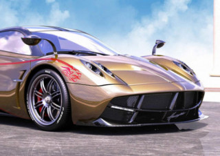 Pagani Huayra Dinastia in hình rồng ra mắt