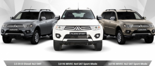  Ra mắt 3 phiên bản Pajero Sport mới 