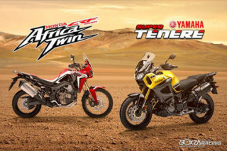 So găng Honda CRF1000L Africa Twin và Yamaha Super Tenere