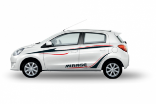  Thiết kế decal cá tính cho dòng Mitsubishi Mirage 