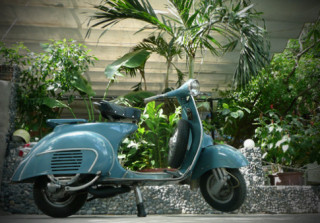  Xế cổ Vespa 150 VBB 1963 ở Cam Ranh  